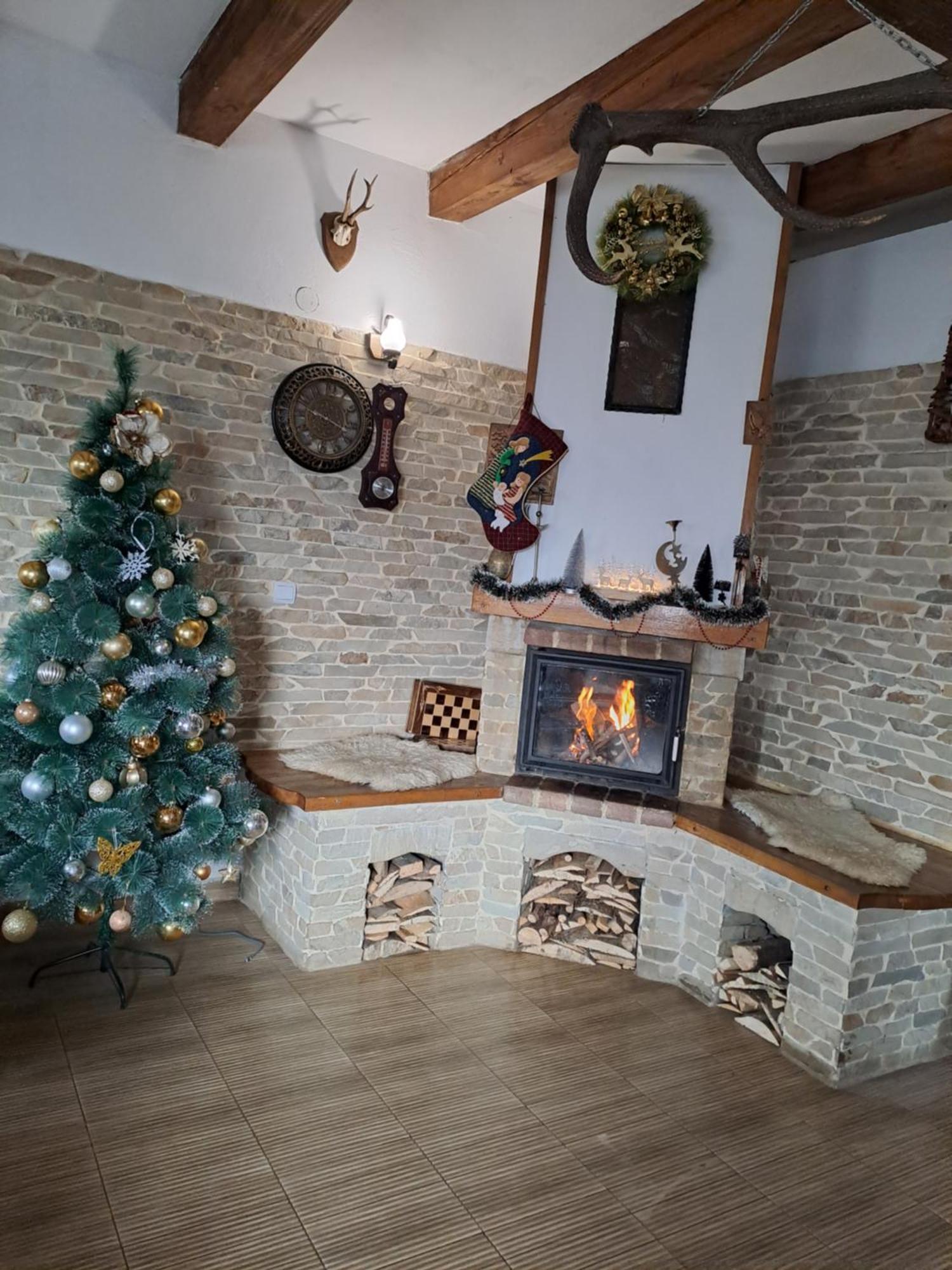 מלון Poiana Mărului Casa Cristalul Muntilor מראה חיצוני תמונה