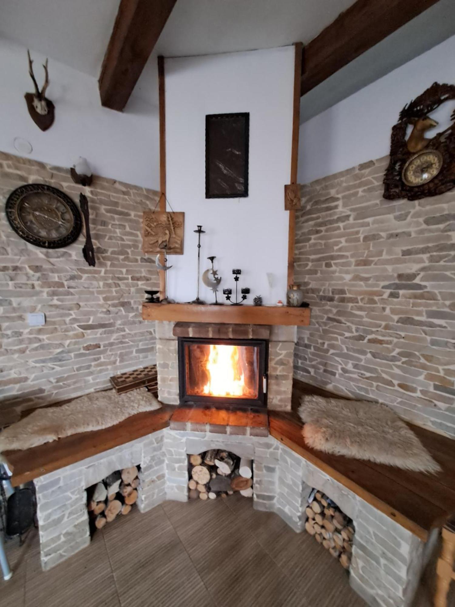 מלון Poiana Mărului Casa Cristalul Muntilor מראה חיצוני תמונה